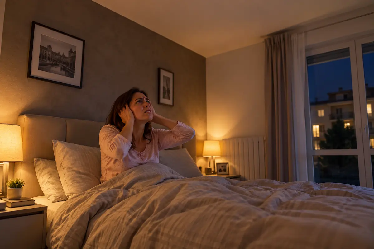 Camera da letto disturbata dai rumori del piano superiore a Monza