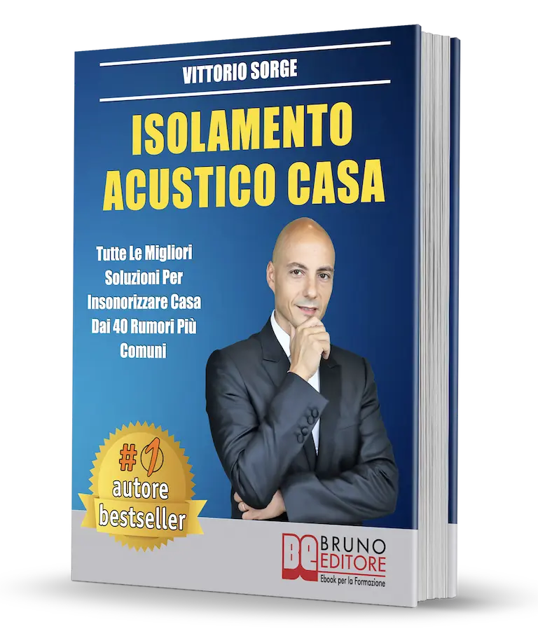 Copertina del libro Isolamento Acustico Casa di Vittorio Sorge