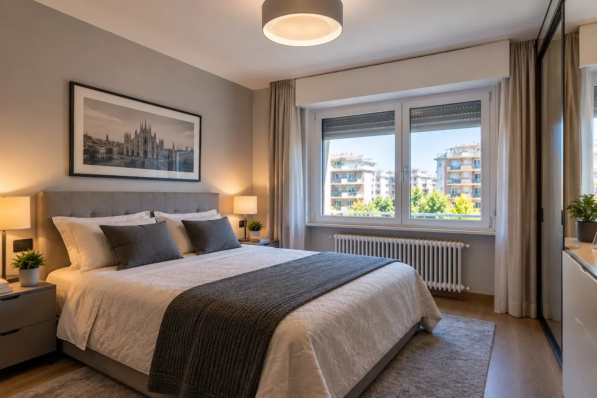 Insonorizzazione di una camera da letto dai rumori dei vicini a Monza