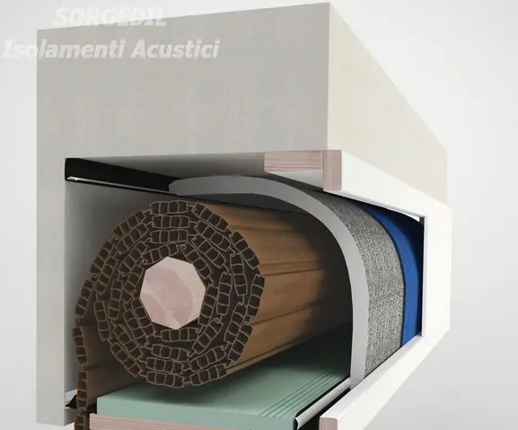 Installazione professionale di un cassonetto acustico per ridurre il rumore esterno