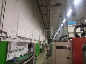 Correzione Acustica Completa in Reparto Tecnico con Pannelli Sospesi<br /><br />