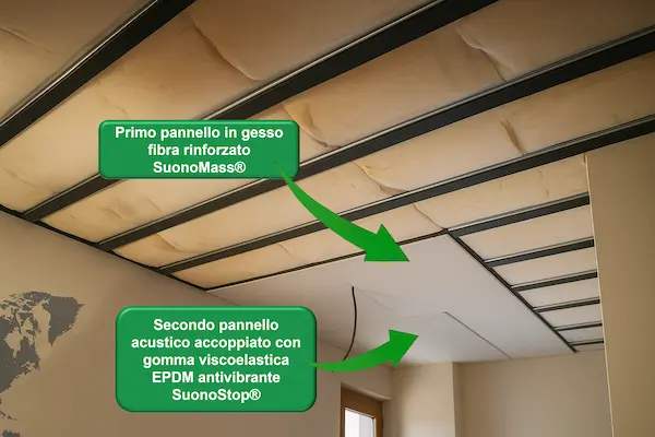 Pannelli brevettati SuonoStop